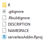 RStudio Folder Structure